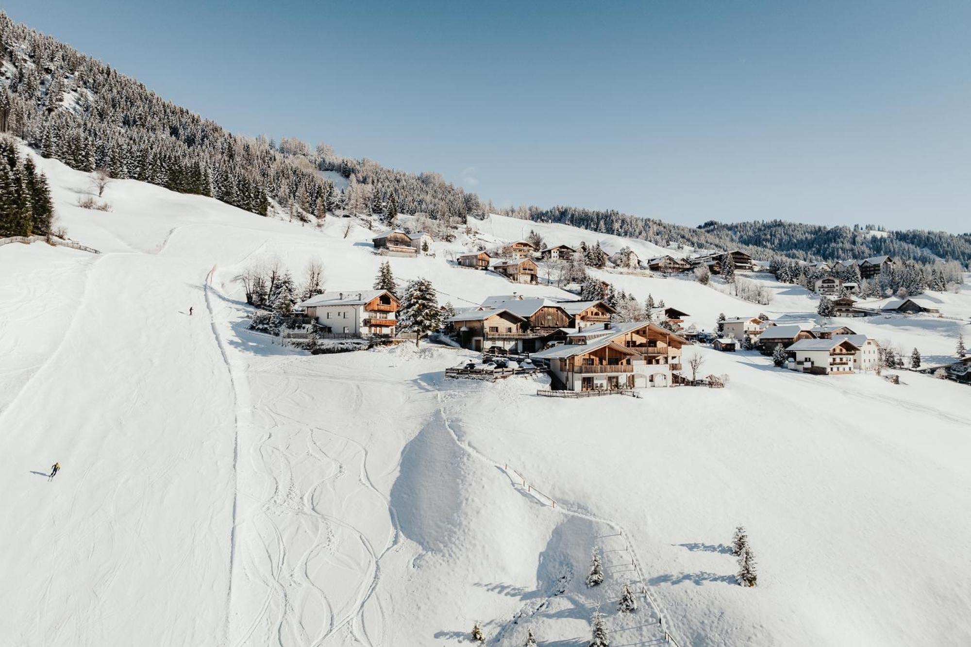 Refugium Laflu Apartments Corvara Exteriér fotografie