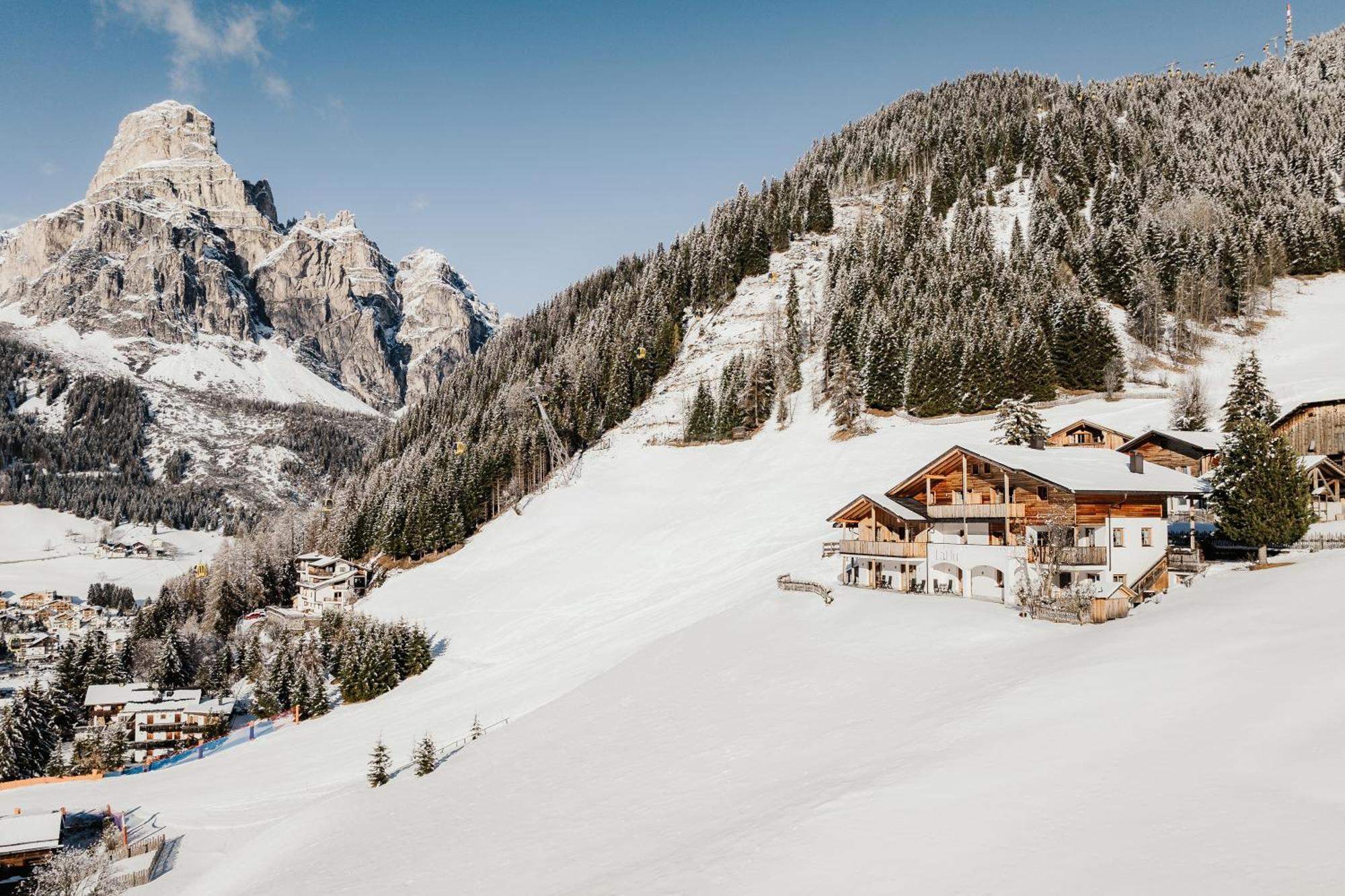 Refugium Laflu Apartments Corvara Exteriér fotografie